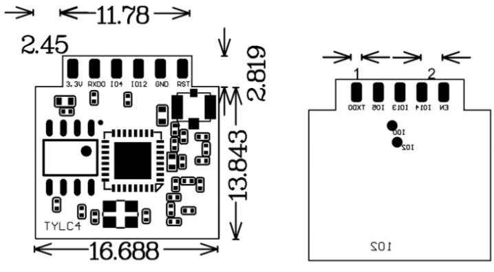 TYLC4 Pinout
